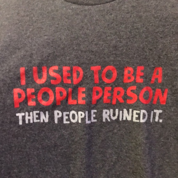 Funny Gray T Shirt - Picture 3 of 3